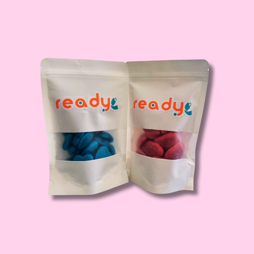 Bags Baby Shower Cuori Rosa e Blu Vidal 1KG