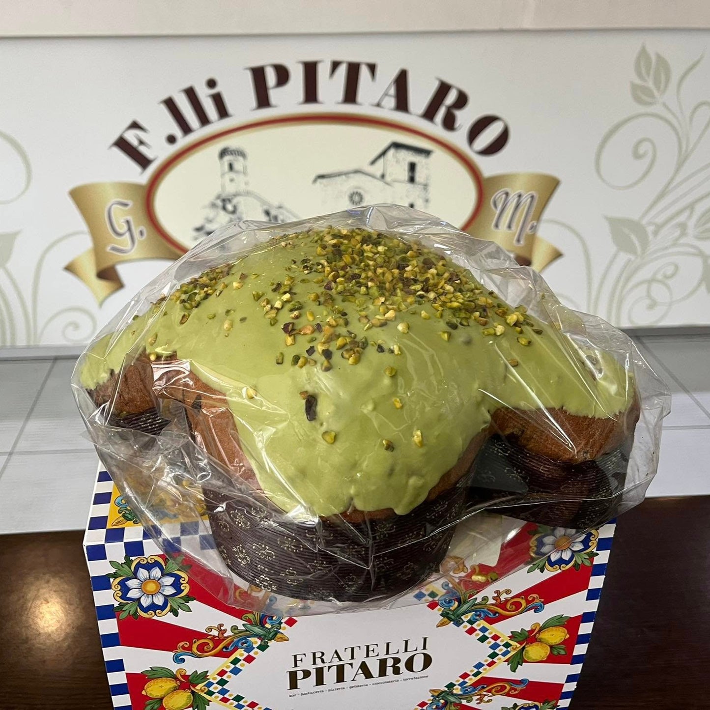Colomba artigianale al pistacchio