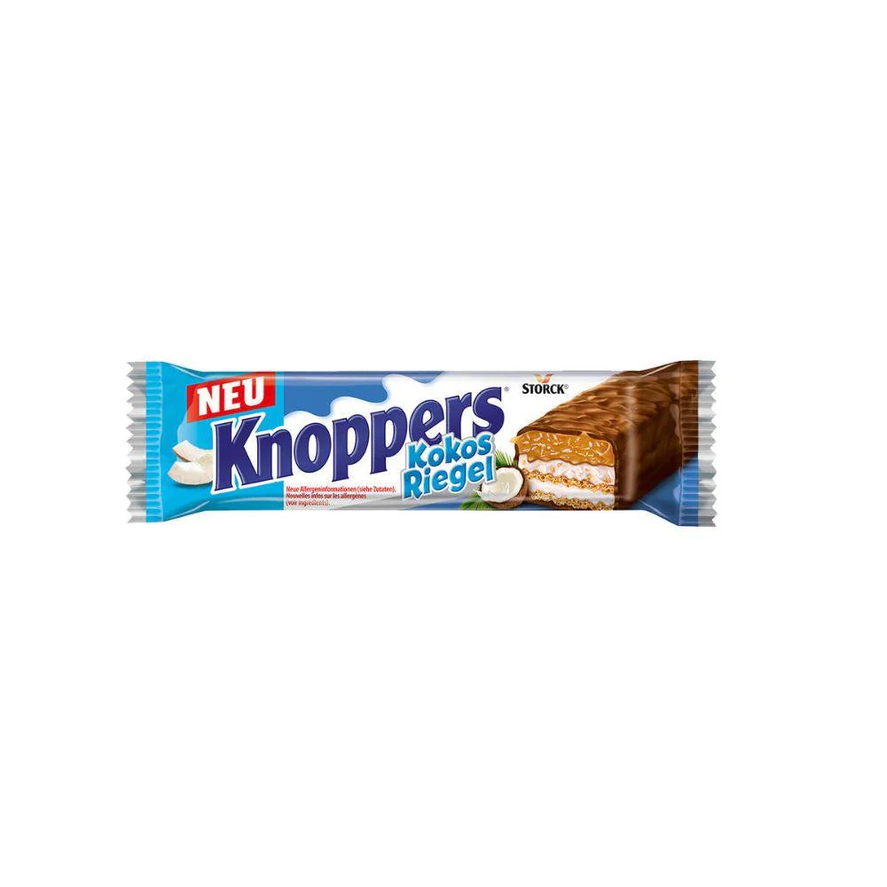 Knoppers KokosRiegel - Mix Perfetto di Nocciola, Cioccolato e Cocco! 🥥🍫