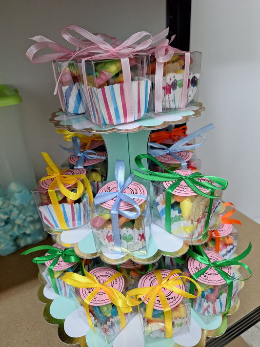 Scatoline Trasparenti con Caramelle Gommose – Dolci Emozioni per Ogni Evento! 🎉10 pezzi