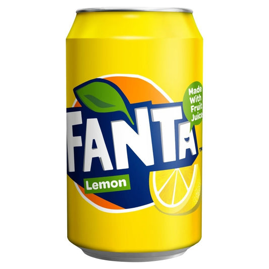 Fanta al Limone – Freschezza frizzante al gusto di limone