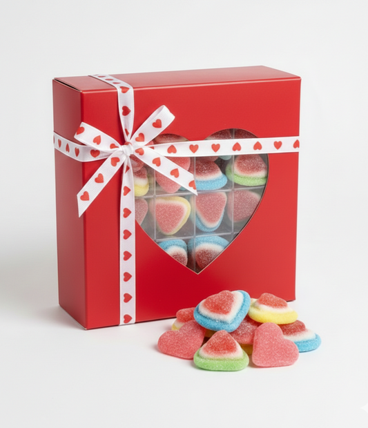 Scatola di Caramelle a Forma di Cuore – Un’Esplosione di Dolcezza ❤️🍬